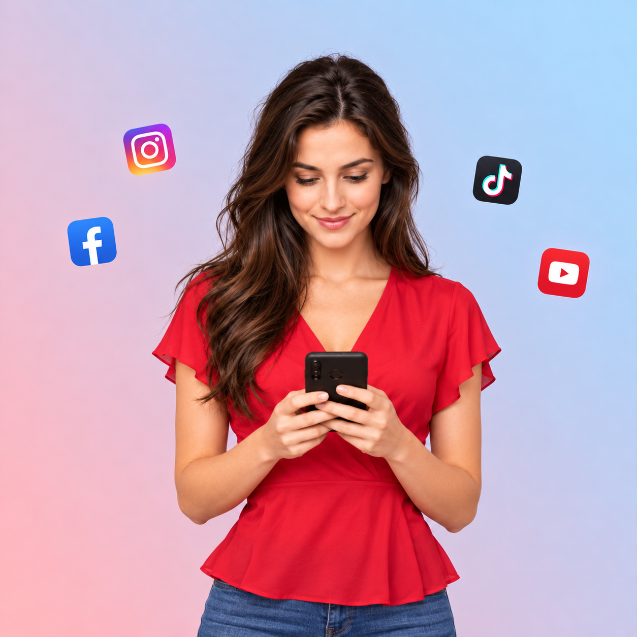 Telefonunu inceleyen kişi